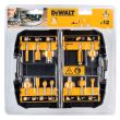 Coffret de 12 fraises pour défonceuses DEWALT DT90016-QZ photo du produit Secondaire 1 S