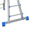 Echelle articulée MULTISCOPIC 4x4 échelons TUBESCA-COMABI 00094319 photo du produit Secondaire 4 S