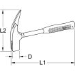 Vilebrequin 3/8 '' 190 mm KS TOOLS 911.3950 photo du produit Secondaire 1 S