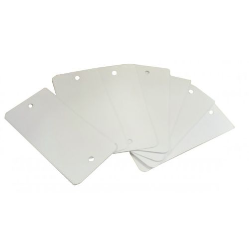 Etiquette d'exp&eacute;dition feuillard blanc 110 x 55 BGI 696001 photo du produit Principale L