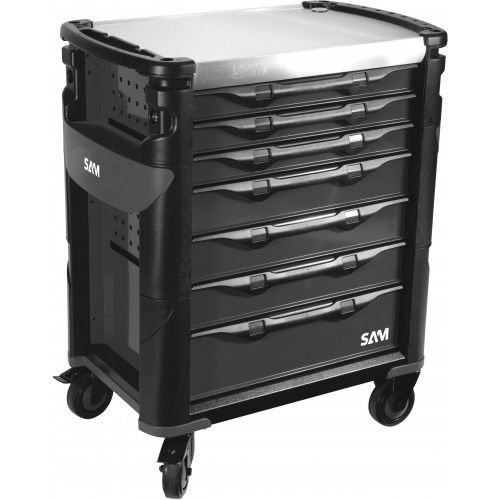 Servante série 41 7 tiroirs avec système anti-effraction - SAM OUTILLAGE - 417-SAF pas cher