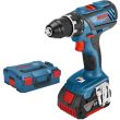 Perceuse-visseuse 18 V GSR18V-28 + 2 batteries 4 Ah + chargeur en coffret L-BOXX BOSCH 06019H410A photo du produit Secondaire 2 S