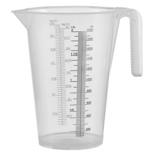 Broc doseur transparent gradué 2L - PRESSOL - 07 063 pas cher