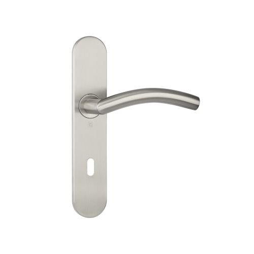 Ensemble sur plaques série JADE 1494 type clé L finition inox brossé Héraclès B-INOX-SP19 photo du produit Secondaire 2 L