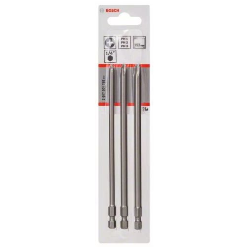 Pack de 3 embouts de vissage Bosch Phillips Extra Hard photo du produit Secondaire 1 L