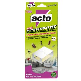 Pièges à glu aromatisé vanille Acto spécial insectes rampants - RAMP6 photo du produit Principale M