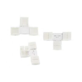 Connecteur T Miidex Lighting bandeaux LED 12 V / 24 V 10 mm - 75269 photo du produit Principale M