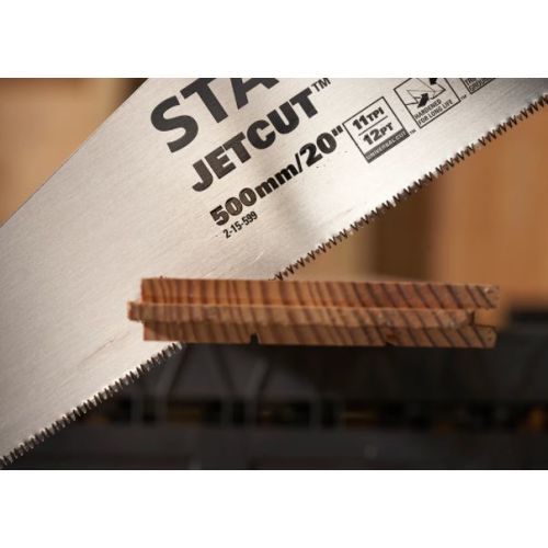 Scie égoïne denture fine JETCUT™ 500 mm STANLEY 2-15-599 photo du produit Secondaire 3 L