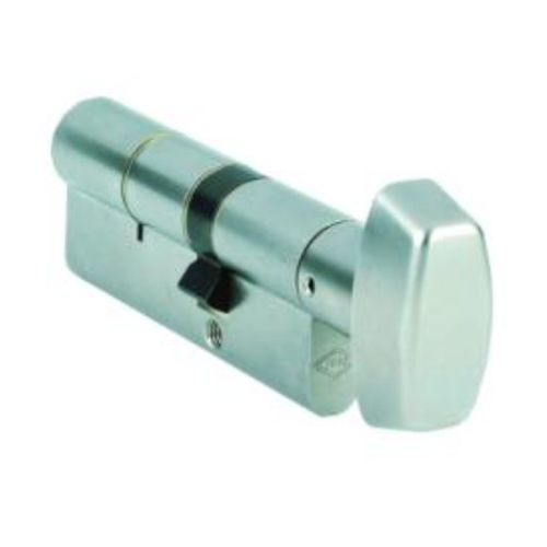 Cylindre bouton profil europ&eacute;en 90 mm laiton poli 3 cl&eacute;s JPM 832627-01-0A photo du produit Principale L