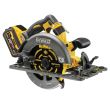 Scie circulaire 54 V  XR FLEXVOLT + 2 batteries 6 Ah + chargeur + coffret TSTAK DEWALT DCS579T2-QW photo du produit Secondaire 1 S