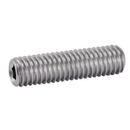 Vis à métaux Acton sans-tête 6 pans creux bout plat inox A2 DIN 913 photo du produit Principale M