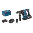 Perforateur burineur 36V SDS Plus GBH 36 VF-LI Plus + 2 batteries 6Ah + chargeur + coffret L-BOXX - BOSCH - 061190700B pas cher