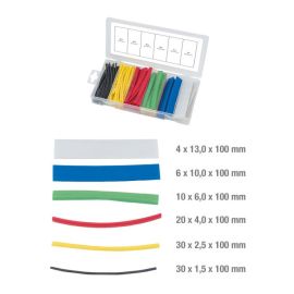 Assortiment de gaines thermo-rétractables KS Tools, 100 pièces - 970.0540 photo du produit Principale M