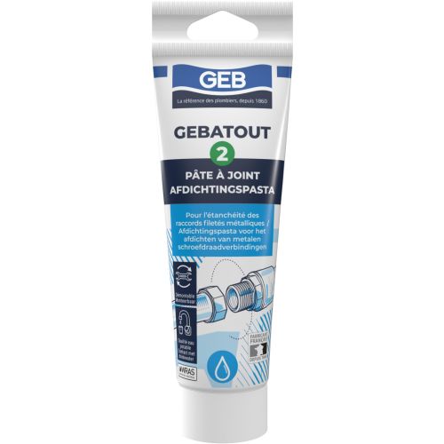 Pâte à joint Gebatout 2 en tube 125 ml GEB 103981 photo du produit Principale L