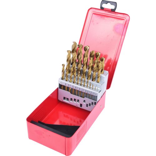 Coffret de 25 forets HSS-TiN diamètre 1 - 13 mm KS TOOLS 330.4613 photo du produit