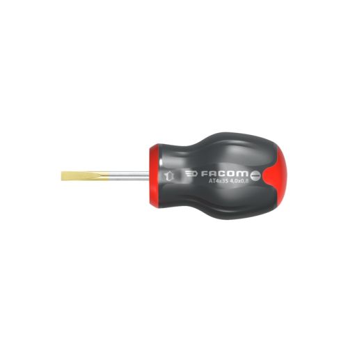 Tournevis Protwist® pour vis à fente à lame courte 4x25mm longueur 81mm - FACOM - AT4X25 pas cher