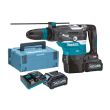 Perforateur-burineur SDS-Max 40 V + 2 batteries 4 Ah + chargeur + coffret MAKPAC MAKITA HR005GM202 photo du produit