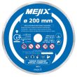 Disque diamant 200 mm avec bague de réduction 25,4/22,2 mm MEJIX 180015 photo du produit