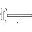 Marteau rivoir Samsoplus® TAILLE 45 SAM OUTILLAGE 31045TMZ photo du produit Secondaire 1 S