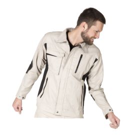 Blouson de travail multipoches homme DYNAMIC FIT Muzelle Dulac en coton/polyester DYNBNH22EC photo du produit Principale M