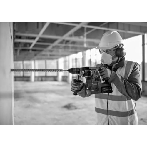 Perforateur SDS Plus 18V GBH 18V-28 CF + 2 batteries 8Ah + chargeur + L-BOXX - BOSCH - 0611921002 pas cher Secondaire 5 L