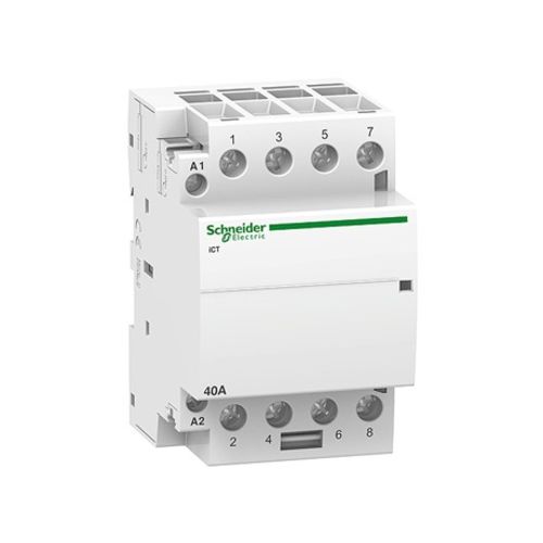 Contacteur ACTI9 ICT 4P 50 Hz 40 A 4NF SCHNEIDER ELECTRIC A9C20847 photo du produit