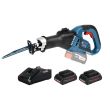 Scie sabre 18V GSA 18V-32 + 2 batteries ProCore 4 Ah + chargeur GAL 18V-40 BOSCH 06016A810Q photo du produit