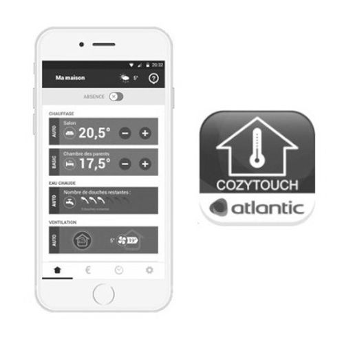 Bridge COZYTOUCH WIFI - ATLANTIC - 500109 pas cher Secondaire 4 L