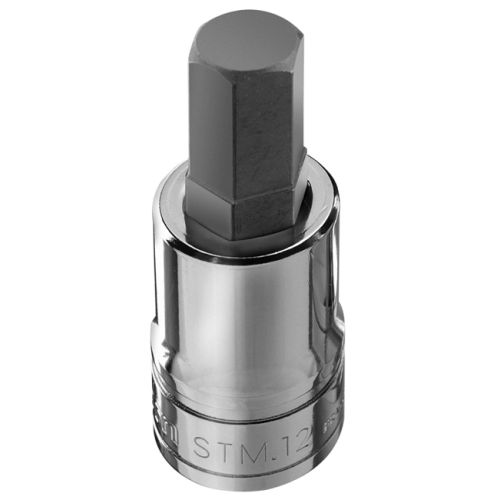 Douille tournevis 1/2'' pour vis 6 pans creux métriques 12mm longueur 60mm - FACOM - STM.12 pas cher
