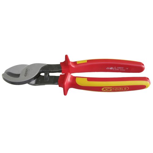 Coupe-câbles électrique isolé 6 '' longueur 165 mm KS TOOLS 117.1122 photo du produit Principale L
