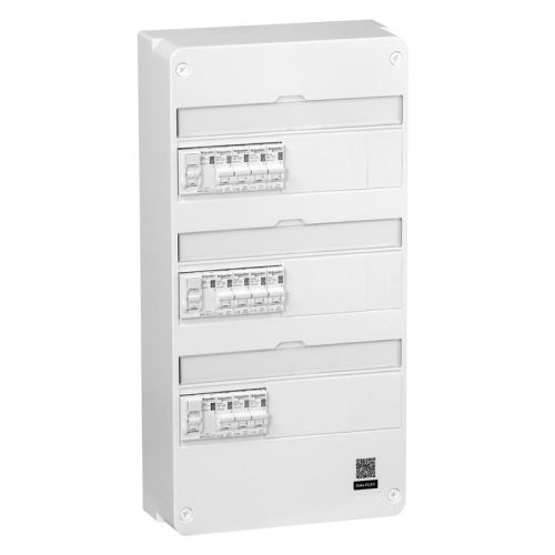 Tableau 3 rangées RESI9 13 modules - SCHNEIDER ELECTRIC - R9H313SP01N pas cher Principale L