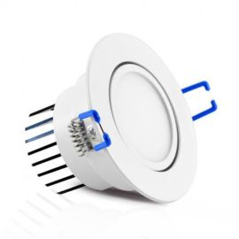 Spot LED orientable SPARK Miidex Lighting avec alimentation électronique 7 W 3000 K - 7633 photo du produit Principale M