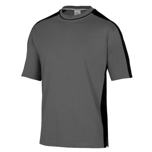 Tee-shirt MACH SPIRIT coton gris/noir TXL - DELTA PLUS - MSTM5GRXG pas cher