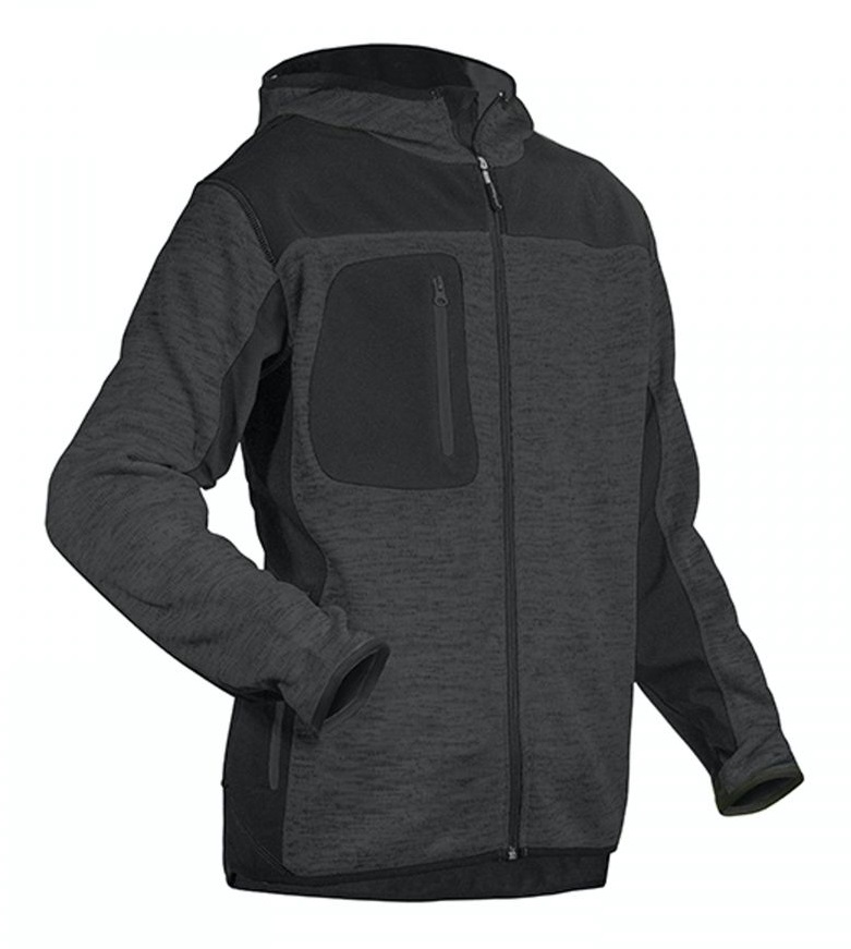 COVERGUARD Veste softshell tricot BORA gris fonc&eacute;/noir TL -  - 5BORGL
