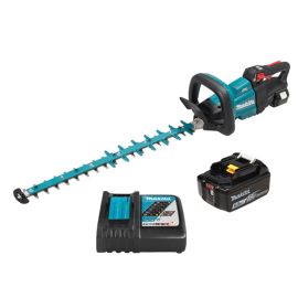 Taille-haie LXT 18V Makita DUH602RT 60 cm + batterie 5 Ah + chargeur en boîte en carton photo du produit Principale M