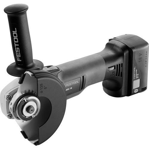 Meuleuse d’angle 18V AGC 18-125 5,0 Ebi-Plus + 2 batteries 5Ah + chargeur rapide + coffret SYSTAINER - FESTOOL - 578368 pas cher Secondaire 3 L