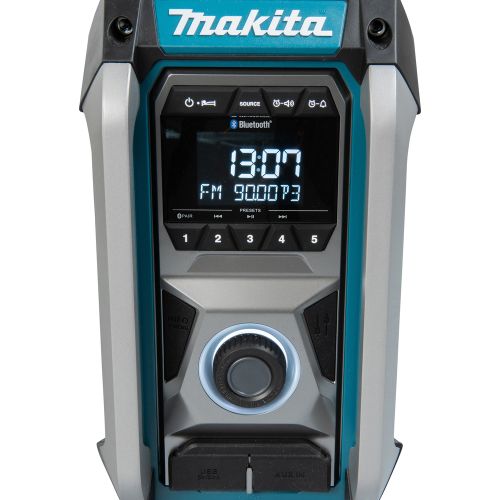 Radio de chantier 12 - 40 V max XGT (sans batterie ni chargeur) avec Bluetooth + USB en boîte carton MAKITA MR006G photo du produit Secondaire 8 L