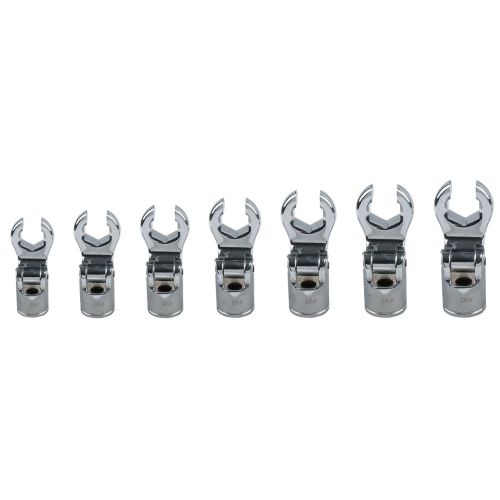 Coffre de 7 clés à tuyauter à tête pivotante KS TOOLS 911.1710 photo du produit Secondaire 1 L