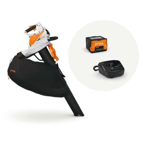 Aspiro-broyeur 36V SHA 56 + batterie AK 20 + chargeur AL 101 - STIHL - SA02-011-7110 pas cher