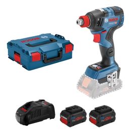 Boulonneuse 18V Bosch GDX 18V-200 C + 2 batteries Procore 5,5 Ah + chargeur + L-Boxx photo du produit Principale M