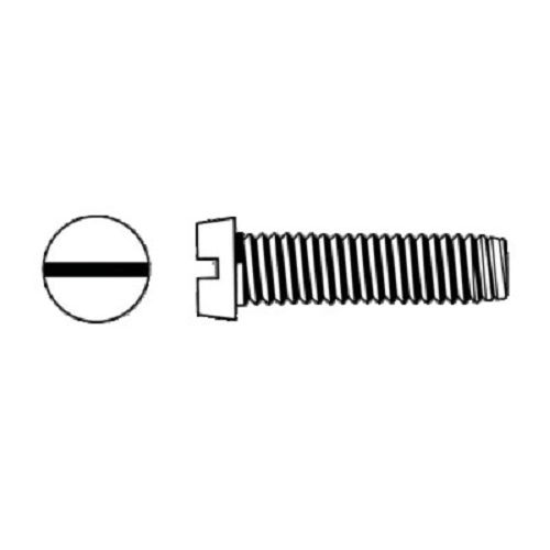 Vis à métaux tête cylindrique fendue acier zingué 4.8 DIN 84 4X30 boîte de 500 - ULTIMA - 512067 pas cher Secondaire 1 L