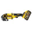 Meuleuse 2.0 XR Flexvolt 54 V 125 mm + 2 batteries 3 Ah + chargeur + coffret T-STAK DEWALT DCG418X2-QW photo du produit Secondaire 2 S