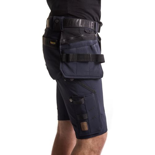 Short X1900 stretch 4D poches flottantes marine foncé/noir T38 - BLÅKLÄDER - 198816448699C44 pas cher Secondaire 5 L