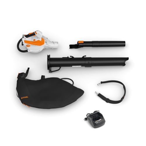 Aspiro-souffleur broyeur 36V SHA 56 avec 1 batterie 4Ah + chargeur - STIHL - SA02-200-0005 pas cher Secondaire 10 L