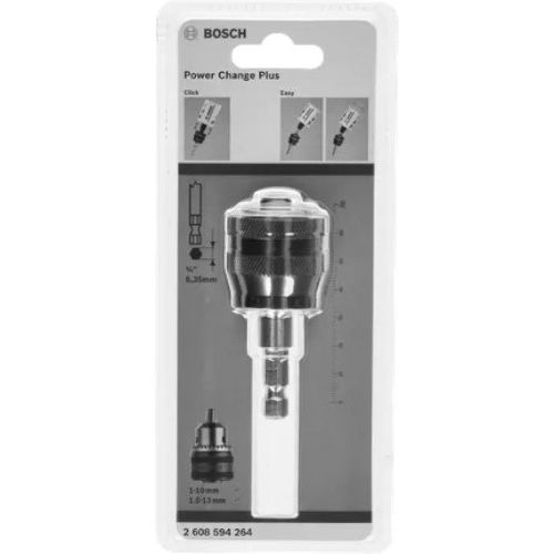Mandrin power change plus 3/8'' D 8,7mm - BOSCH - 2608594264 pas cher Secondaire 4 L