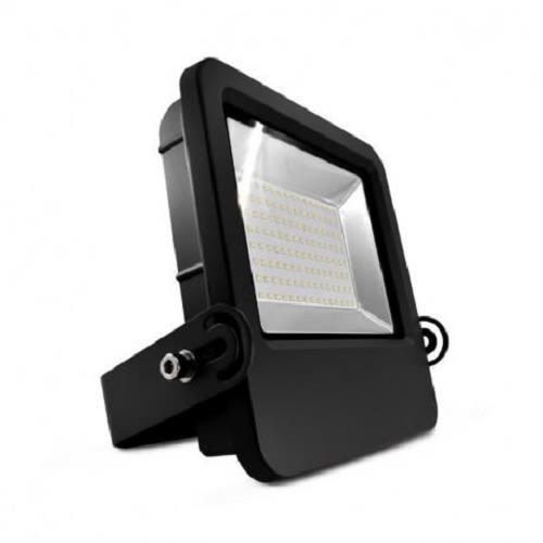 Projecteur extérieur LED LUMOS VINTAGE plat 120 W 6000 K noir MIIDEX LIGHTING 804514 photo du produit