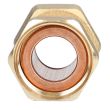 Raccord fou 2 pièces écrou prisonnier femelle 12 /17 laiton GARIS D09501B photo du produit Secondaire 6 S