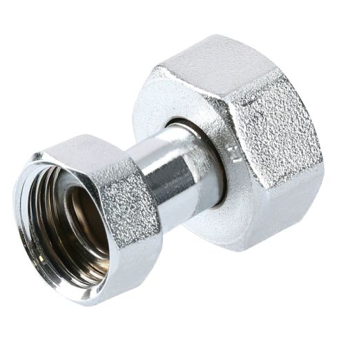 Raccord fou 2 écrous prisonnier laiton F12x17 - F15x21 GARIS D095035 photo du produit Secondaire 1 L