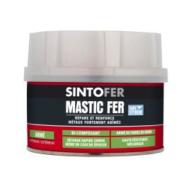 Mastic armé fer SINTOFER sans styrène boite 550g+20g - SINTO - 30901 pas cher Principale M