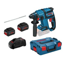 Perforateur SDS Plus Bosch GBH 18 V-EC 18 V + 2 batteries Procore 5,5Ah + chargeur + L-BOXX photo du produit Principale M